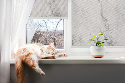 Rolgordijn verduisterend Grijs marmer