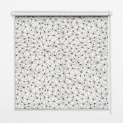 Rolgordijn voor het raam Verbonden punten