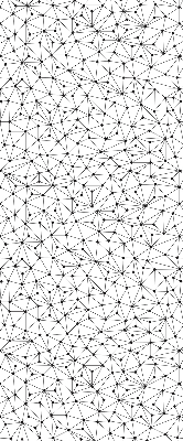 Rolgordijn voor het raam Verbonden punten