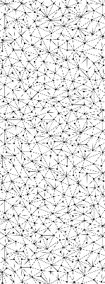 Rolgordijn voor het raam Verbonden punten