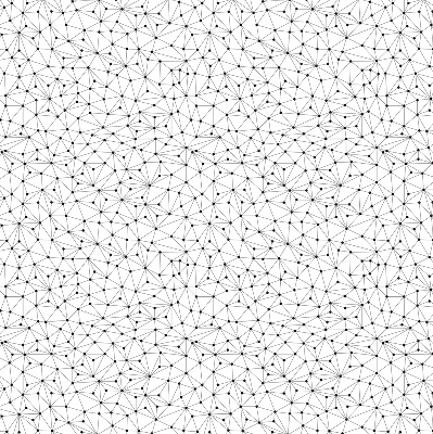 Rolgordijn voor het raam Verbonden punten