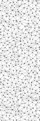 Rolgordijn voor het raam Verbonden punten