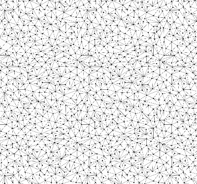 Rolgordijn voor het raam Verbonden punten