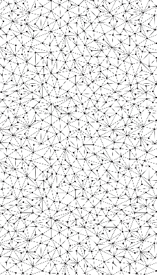 Rolgordijn voor het raam Verbonden punten