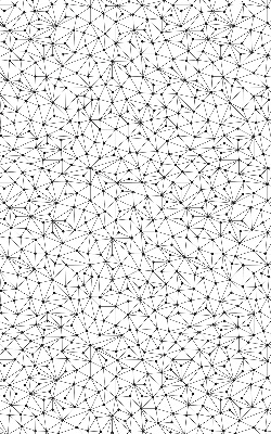 Rolgordijn voor het raam Verbonden punten