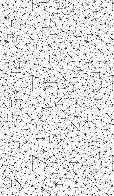 Rolgordijn voor het raam Verbonden punten