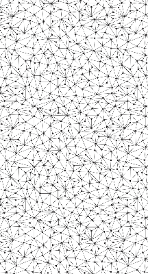 Rolgordijn voor het raam Verbonden punten