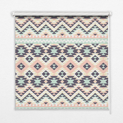 Rolgordijn voor het raam Driehoekpatroon