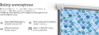 Rolgordijn verduisterend Lamppatroon