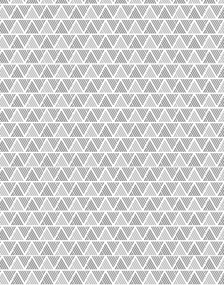 Rolgordijn voor het raam Gestreepte driehoeken