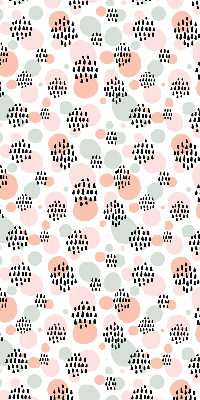 Rolgordijn verduisterend Zwarte gestippelde vlekken