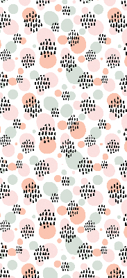 Rolgordijn verduisterend Zwarte gestippelde vlekken