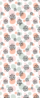 Rolgordijn verduisterend Zwarte gestippelde vlekken