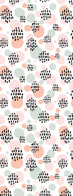 Rolgordijn verduisterend Zwarte gestippelde vlekken