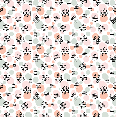 Rolgordijn verduisterend Zwarte gestippelde vlekken