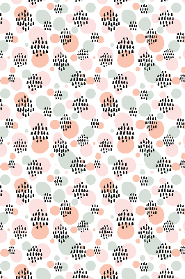 Rolgordijn verduisterend Zwarte gestippelde vlekken