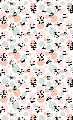 Rolgordijn verduisterend Zwarte gestippelde vlekken