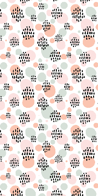 Rolgordijn verduisterend Zwarte gestippelde vlekken