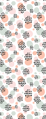 Rolgordijn verduisterend Zwarte gestippelde vlekken