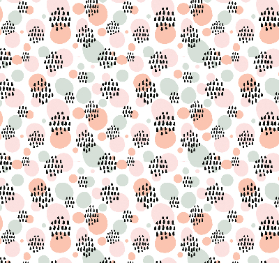 Rolgordijn verduisterend Zwarte gestippelde vlekken