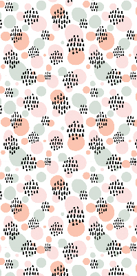 Rolgordijn verduisterend Zwarte gestippelde vlekken