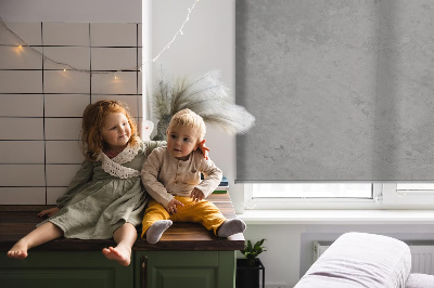 Rolgordijn voor het raam Grijze rook