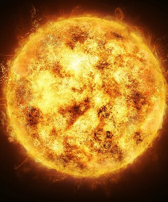 Rolgordijn voor het raam Geel gaas