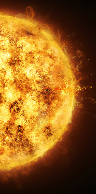 Rolgordijn voor het raam Geel gaas