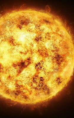 Rolgordijn voor het raam Geel gaas