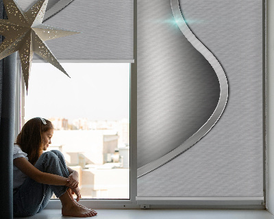 Rolgordijn verduisterend Metaal