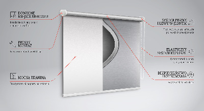 Rolgordijn verduisterend Metaal