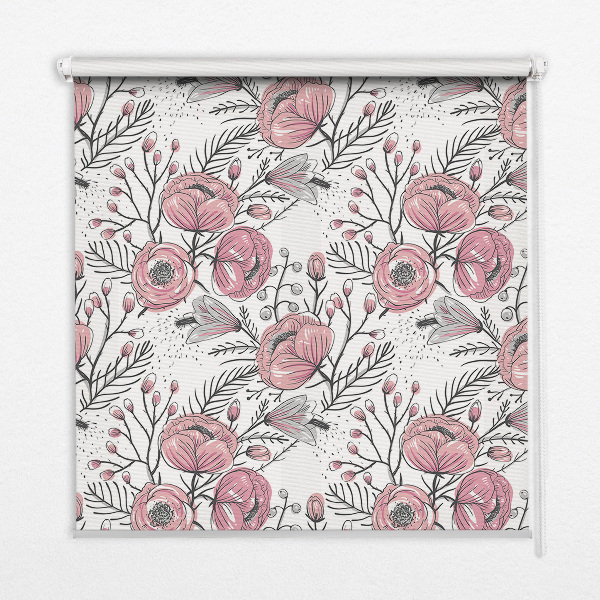 Rolgordijn verduisterend Bloemknoppen van de boom