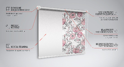 Rolgordijn verduisterend Bloemknoppen van de boom