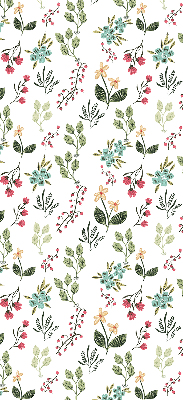 Rolgordijn voor het raam Planten