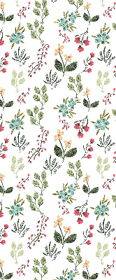 Rolgordijn voor het raam Planten