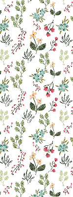 Rolgordijn voor het raam Planten