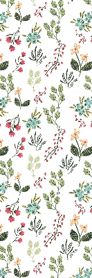 Rolgordijn voor het raam Planten