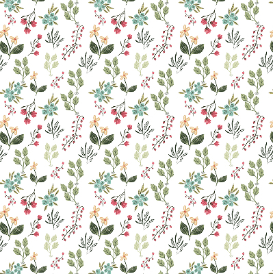 Rolgordijn voor het raam Planten