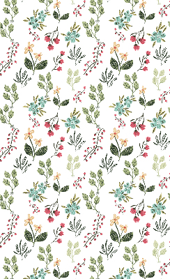 Rolgordijn voor het raam Planten