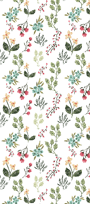 Rolgordijn voor het raam Planten