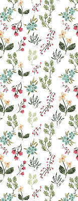 Rolgordijn voor het raam Planten