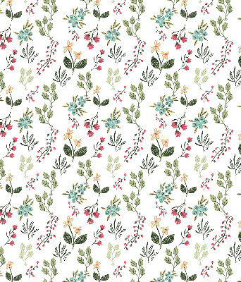 Rolgordijn voor het raam Planten