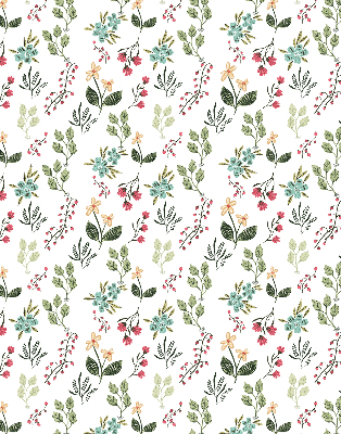 Rolgordijn voor het raam Planten