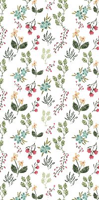 Rolgordijn voor het raam Planten