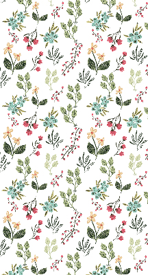 Rolgordijn voor het raam Planten