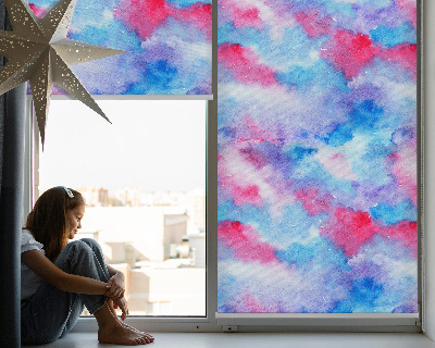 Rolgordijn voor het raam Melkwegstelsel