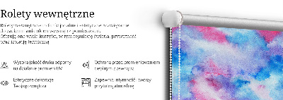 Rolgordijn voor het raam Melkwegstelsel