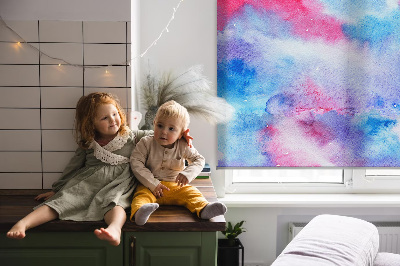 Rolgordijn voor het raam Melkwegstelsel