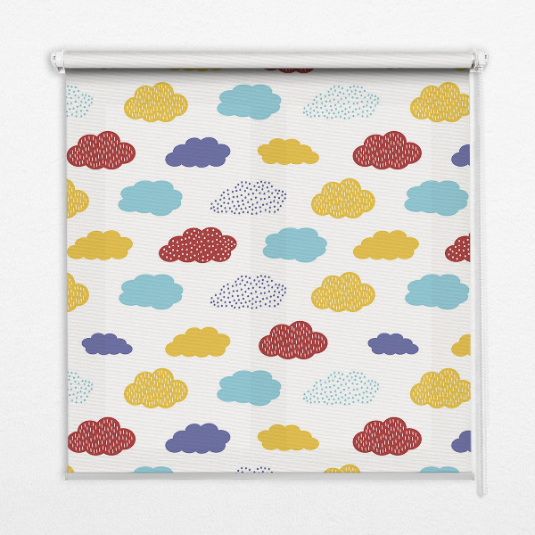 Rolgordijn verduisterend Kleurrijke wolken