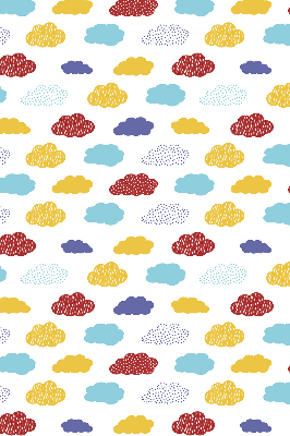 Rolgordijn verduisterend Kleurrijke wolken